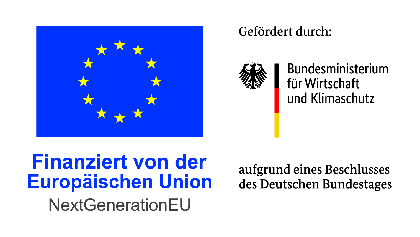 Unionslogo EU finanziert Next Generation