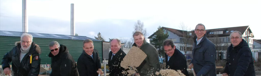 Spatenstich für Oberhachinger Energiezentrale