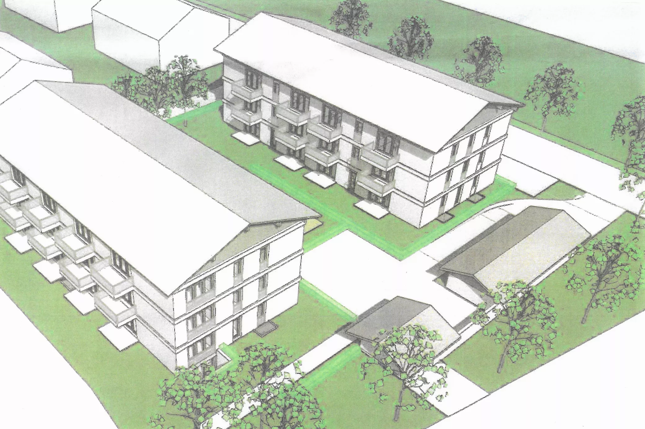 Wohnanlage Am Neuen Weg 15 – 15 c